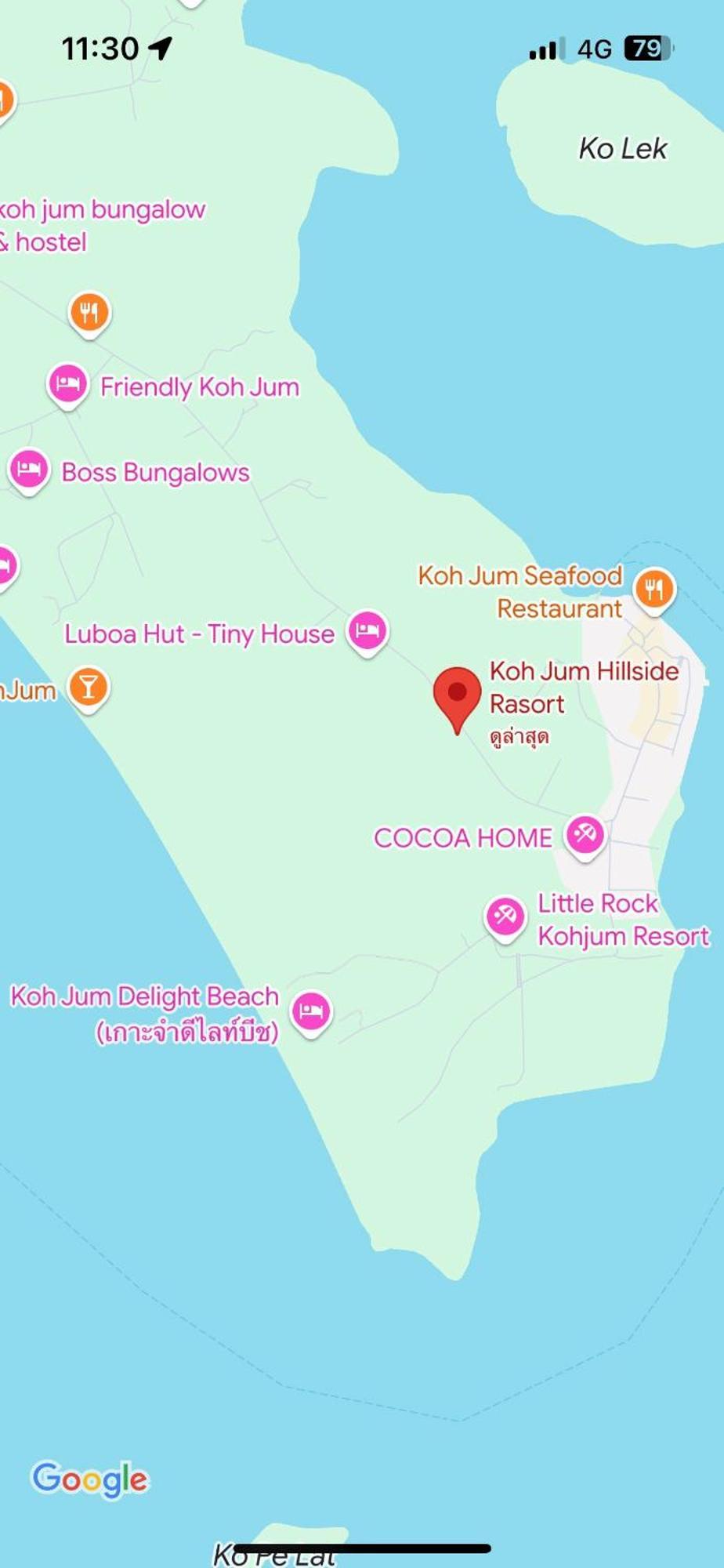 Koh Jum Home Stay Exteriér fotografie